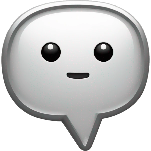 chat bubble emoji