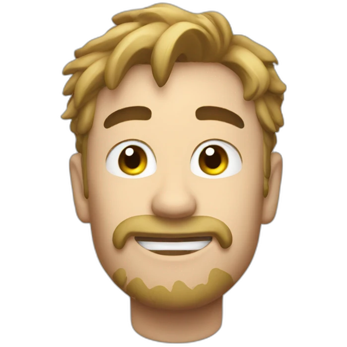 Twemoji style MR beast emoji