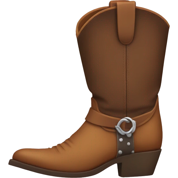 Cowgirl boots emoji