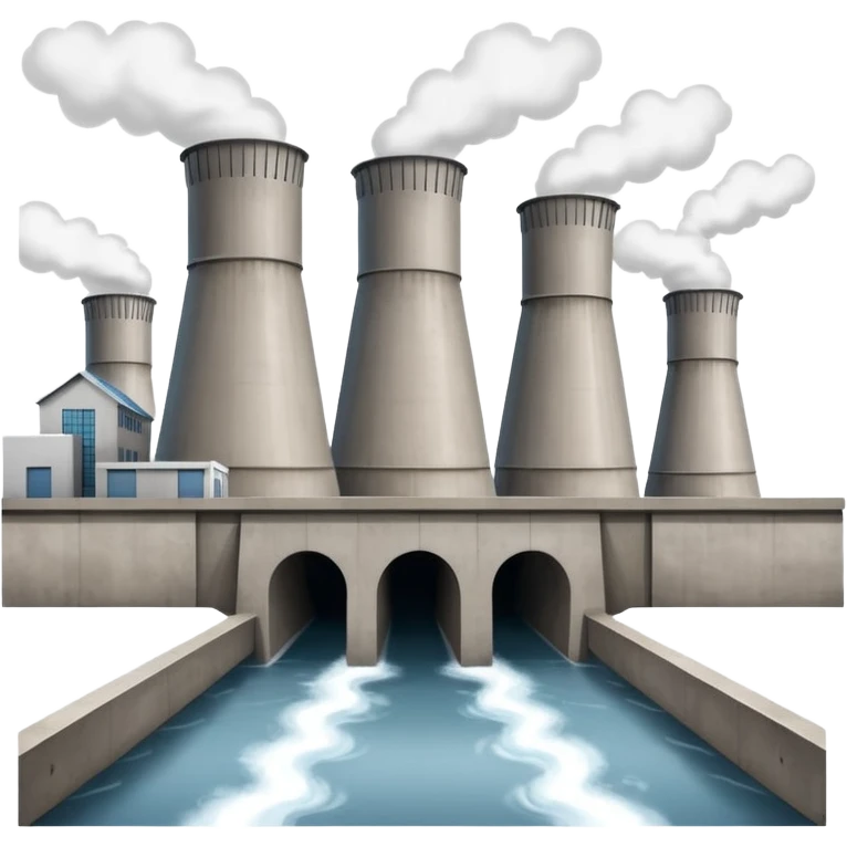 hydroelectric power station (simple) emoji