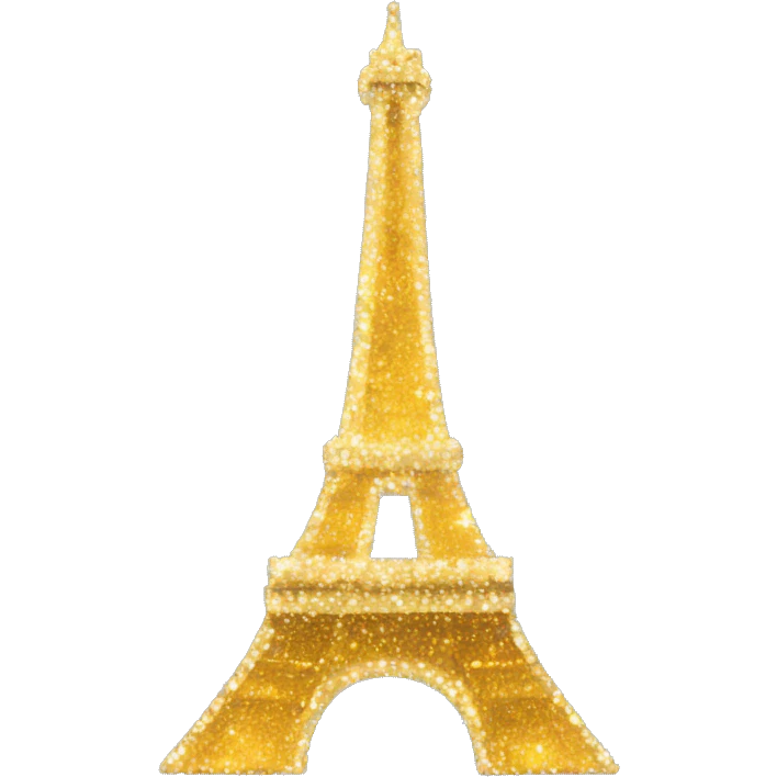 eiffel tower with sparkles  emoji