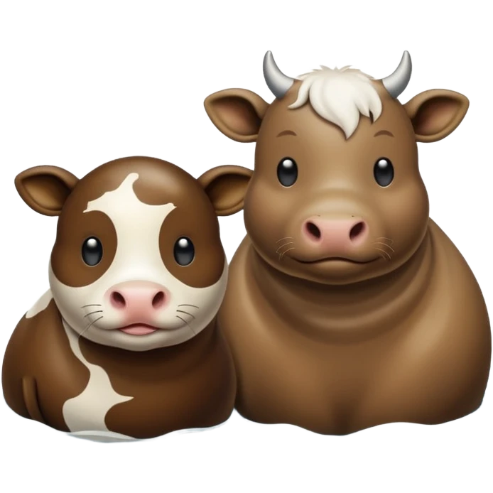 seal & cow emoji