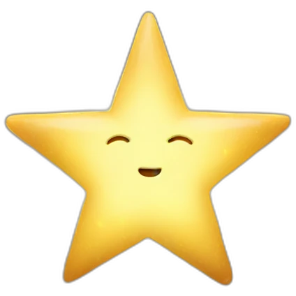 star open the light emoji