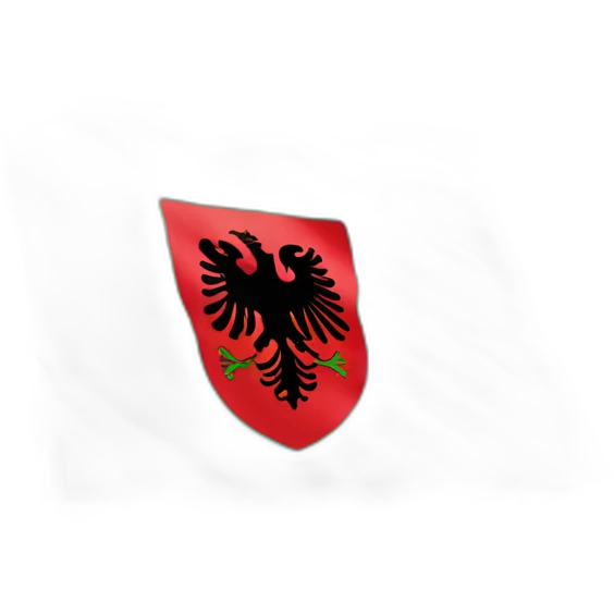 Bandiera unica Italia albania emoji