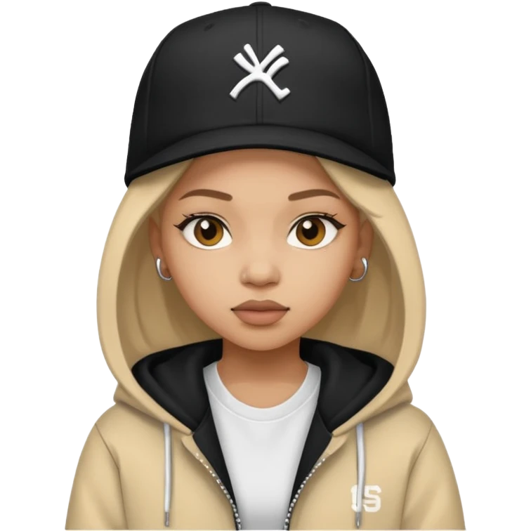 Emoji one girl hip hop  emoji
