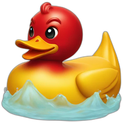 devil rubber duck emoji