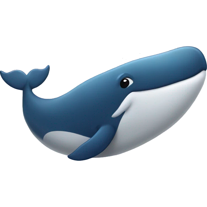 Whale love emoji
