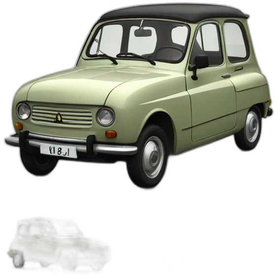 Renault 4L emoji