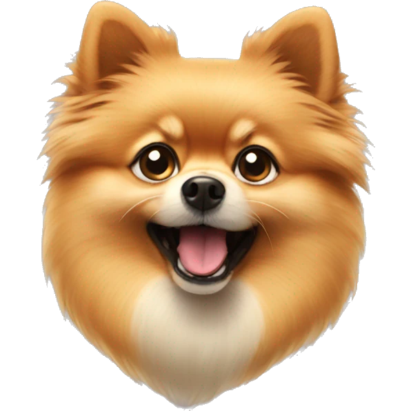 pomeranian exclamation point emoji