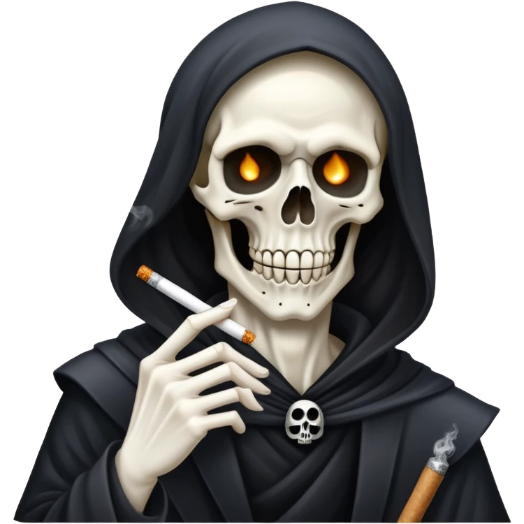 grim reaper smoking emoji