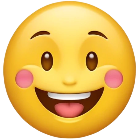 Emoji souriant qui tire la langue  emoji