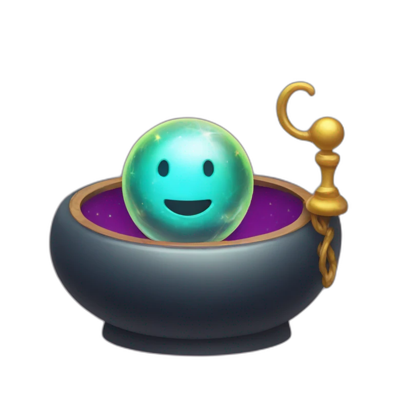 magic ward and magic ball emoji
