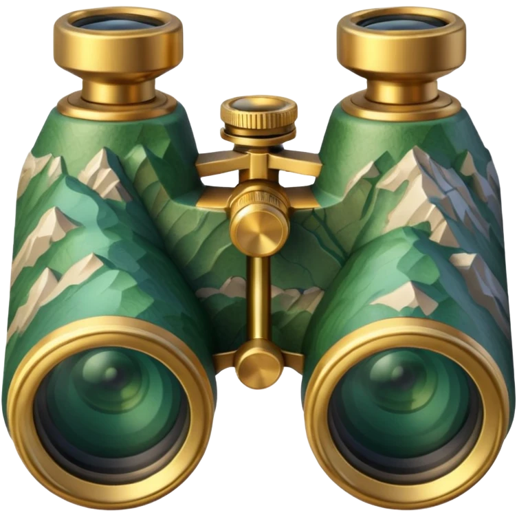 map with binoculars emoji