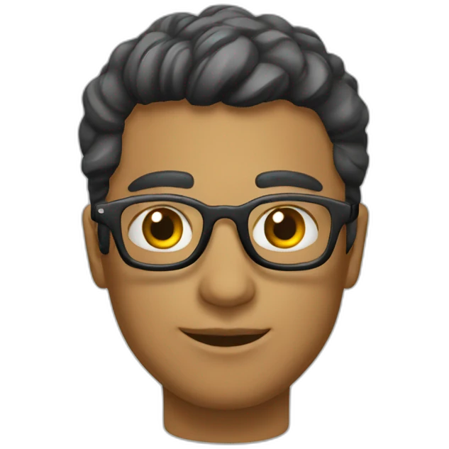Rital lunettes casuale emoji