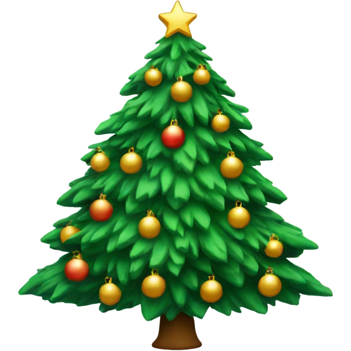 Christmas tree emoji
