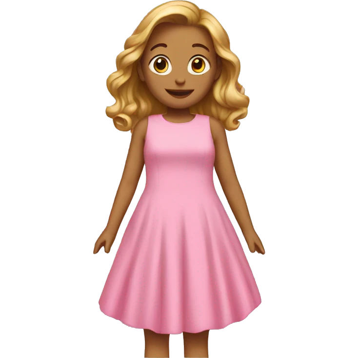pink dress emoji