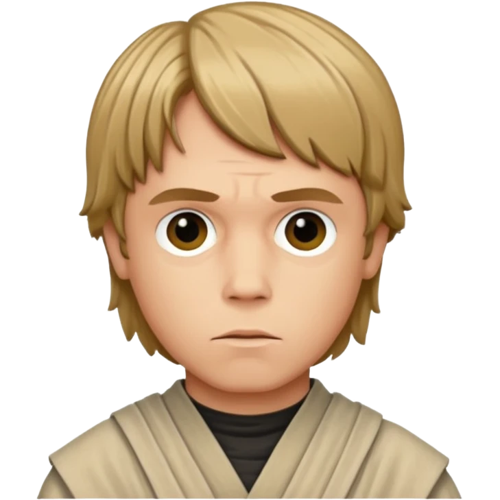 Luke skywalker from phantom menace  emoji