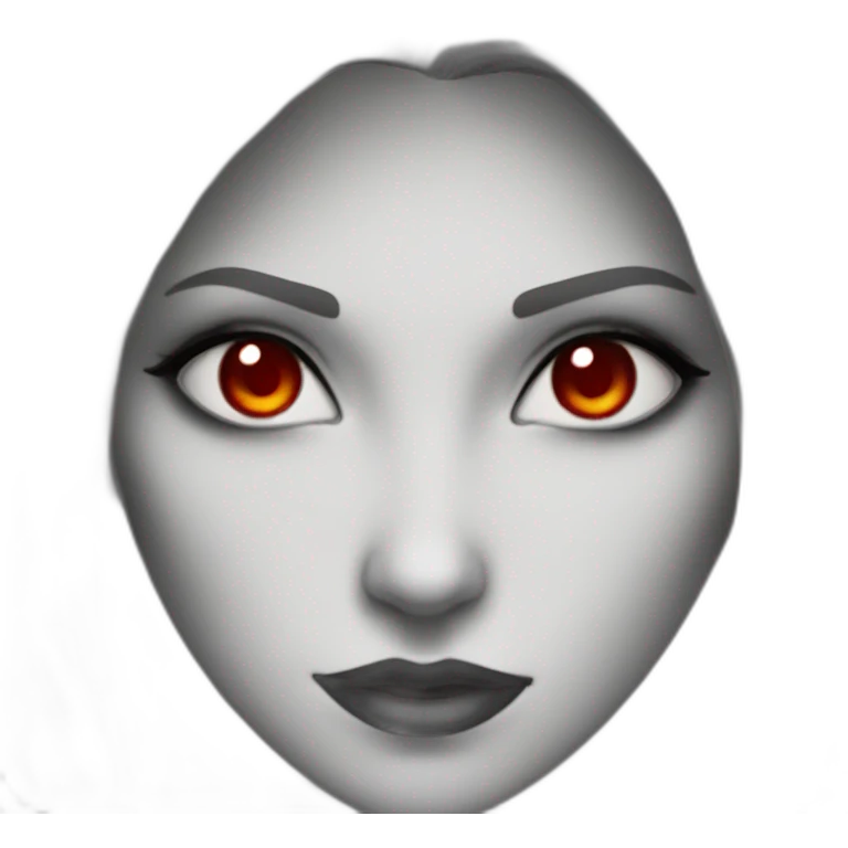 Sylvanas-with-whiteskin-red-eyes emoji