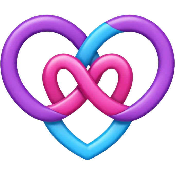 polyamory symbol emoji