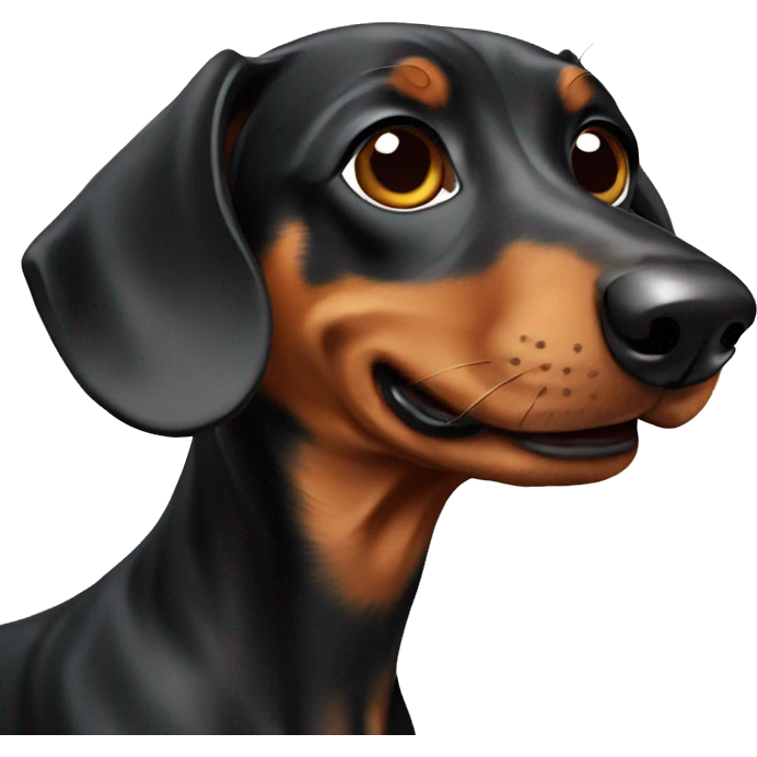 dog dachshund emoji