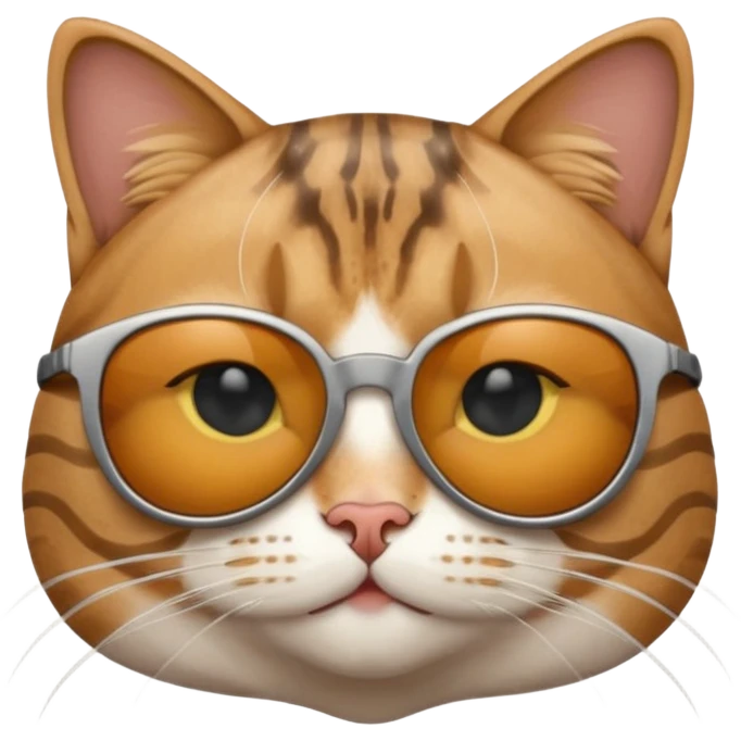 Cat wearing sunglasses emoji