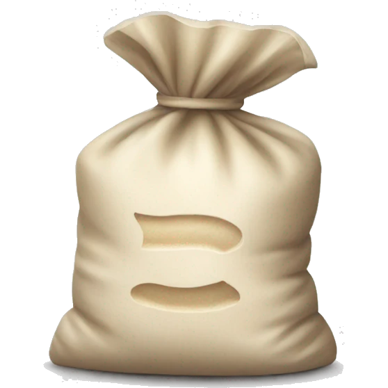 bag of flour emoji