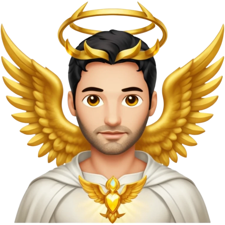 Lucifer (Tom Ellis) sous sa forme angélique emoji