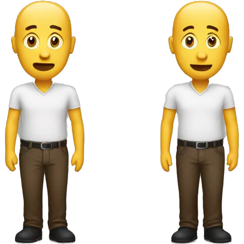 Make the standing person emojis have the poop emoji as it’s head emoji