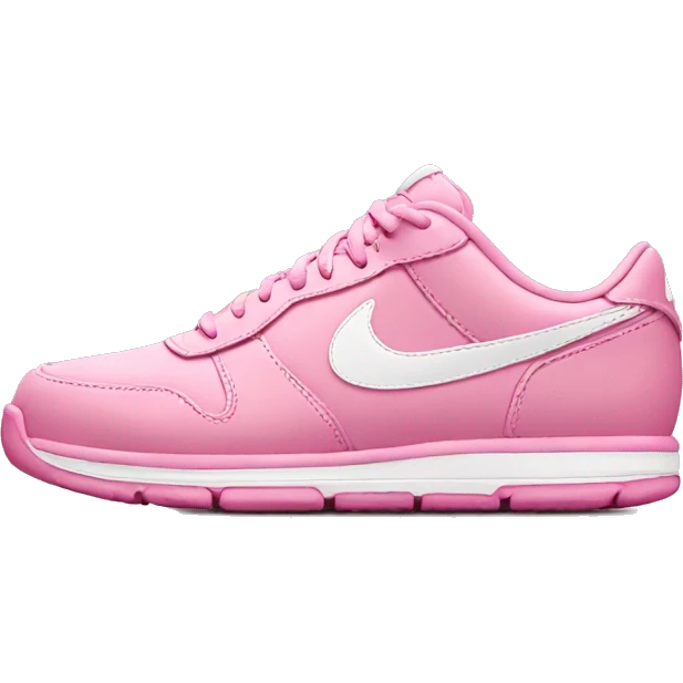 Pink nike emoji