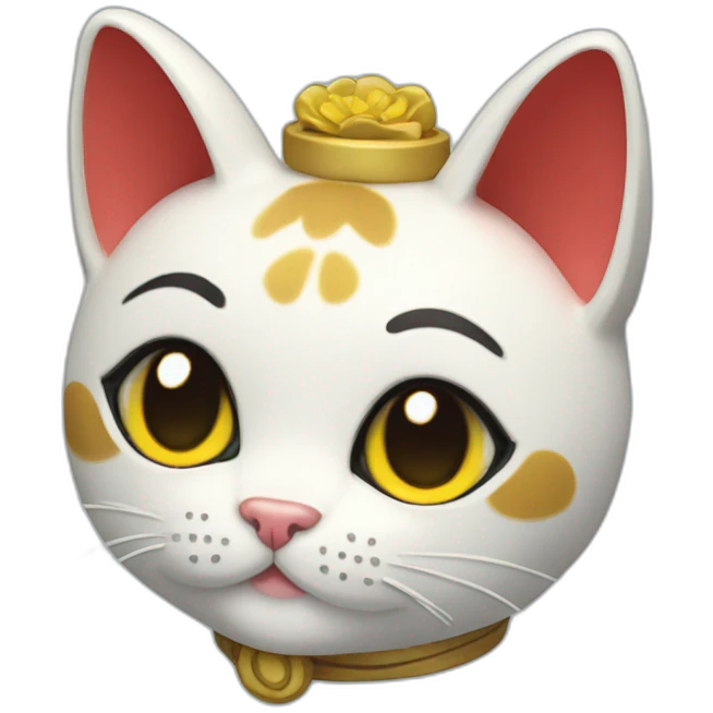 maneki cat emoji
