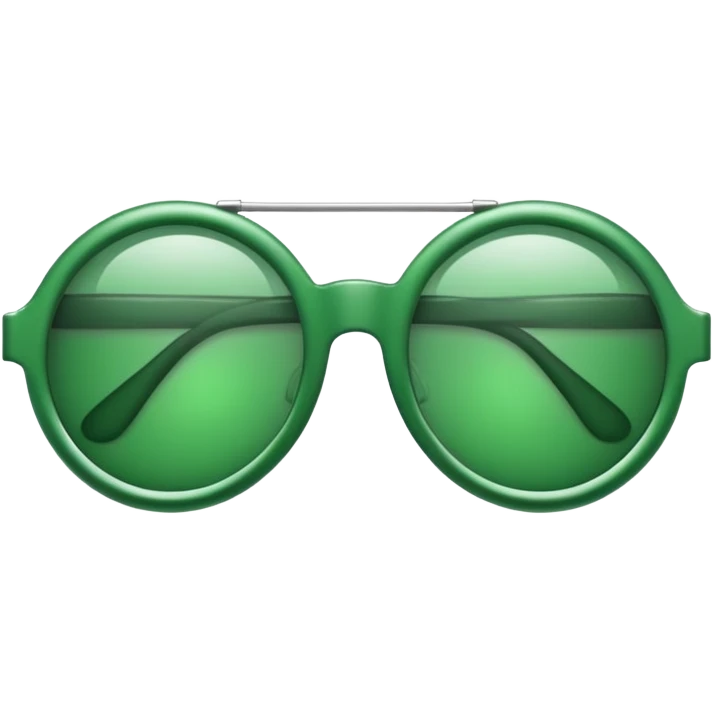 Tricheco verde con occhiali da sole  emoji