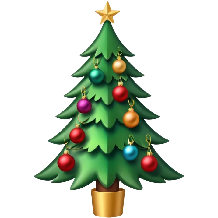 Christmas tree emoji