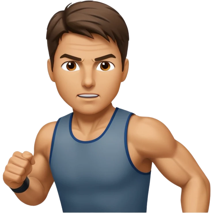 tom cruise sprinting, mission impossible emoji