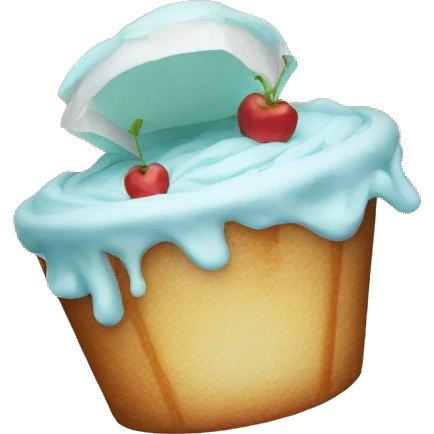 cake in the garbage emoji