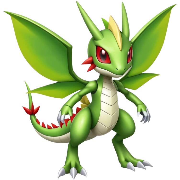 Cute Cool Edgy Shiny Futuristic Ethereal Legendary Kartana-Digimon-Scyther-Flygon-hybrid full body emoji