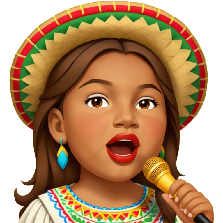 Vibrant Festival Singer emoji