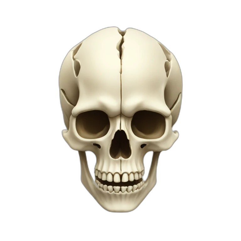 a capricorn skeleton emoji