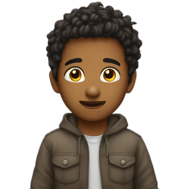 Bala cute boy emoji