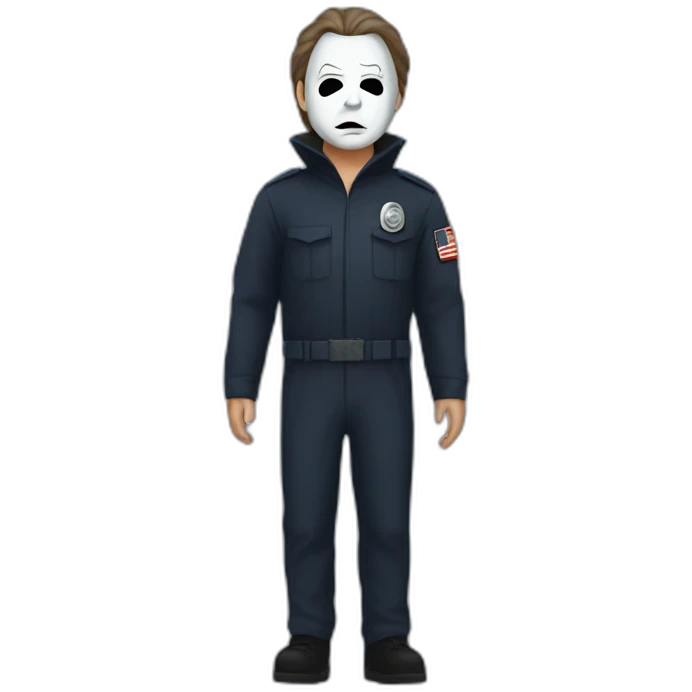 Michael myers halloween tenue emoji