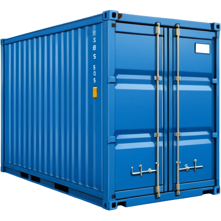 goods Contener emoji which is used for shipment of goods, single contaner emoji