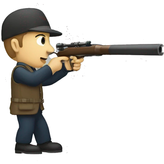 Howitser firing emoji