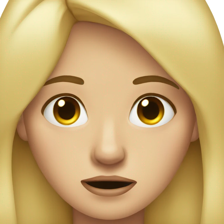 crying tears blonde woman emoji