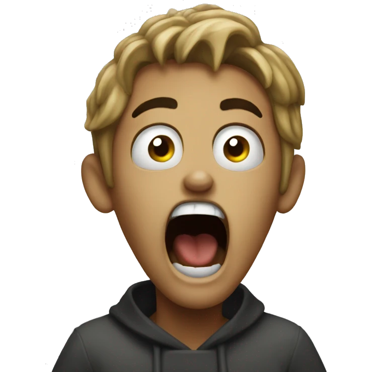 scream emoji
