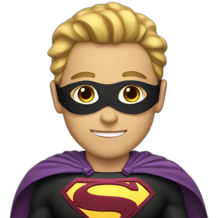 superhero emoji