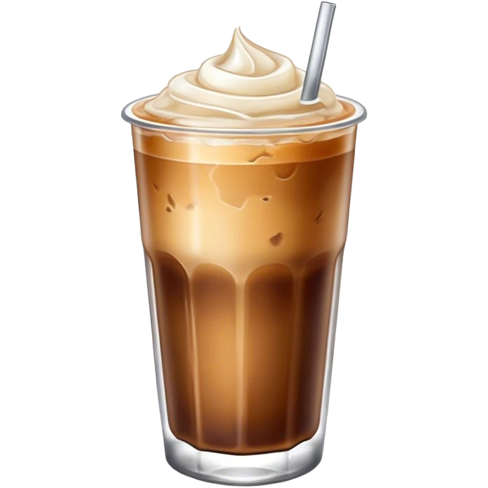 Iced coffee emoji
