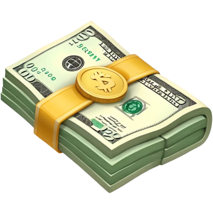 a wad of money  emoji