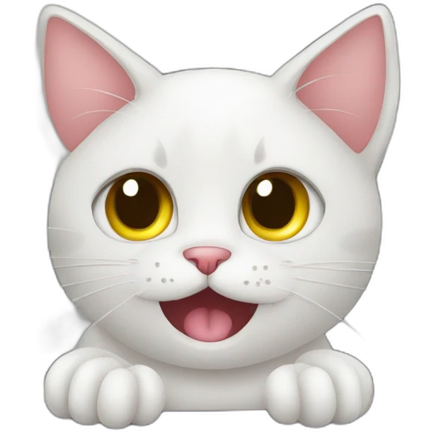 a cat in the gym emoji