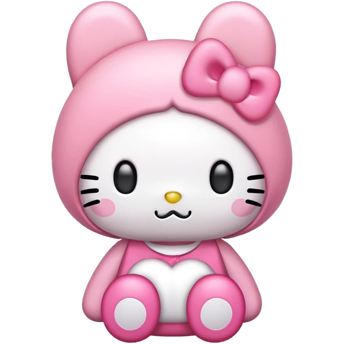 My melody hello kitty emoji emoji