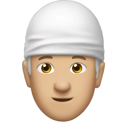 Skibidi toilet bald head emoji