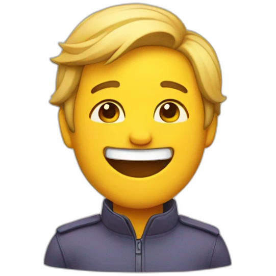 Happy in happy mode emoji